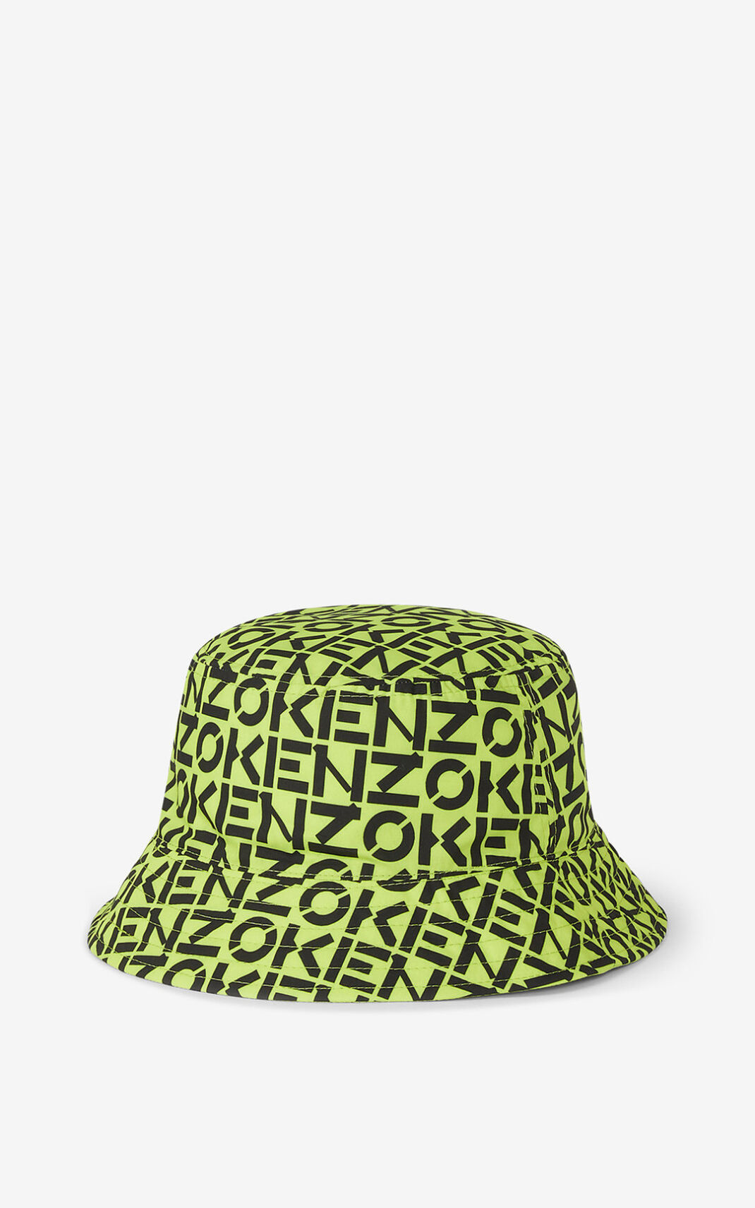 Chapeu Pescador Kenzo Reversible monogram Masculino - Luz Verdes | 497WXVNUG